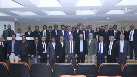 MTSO Üyeleri Mersin Büyükşehir Adayı Hamit Tuna İle Bir Araya Geldi