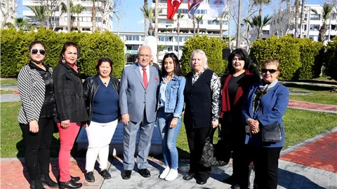 Müfide İlhan, Kadınlar Günü’nde Mersin'de Unutulmadı