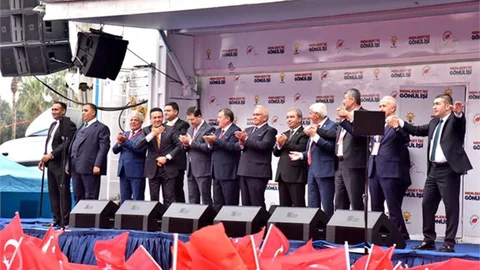 Erdemli, Cumhur İttifakı Birlikteliğini Kanıtladı, Erdemli’den Cumhura Dev Çıkartma