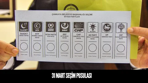 31 Mart'ta Kullanılacak Seçim Pusulası Tanıtıldı