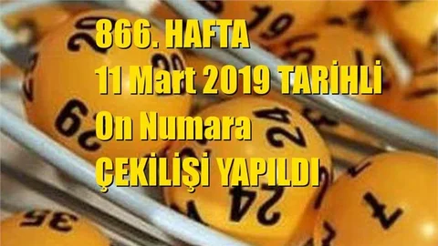 On Numara Sonuçları 11 Mart 2019 Tarihli Kazandıran Sayılar