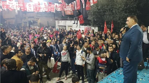 Başkan Can'ı Binlerce Seveni Karşıladı