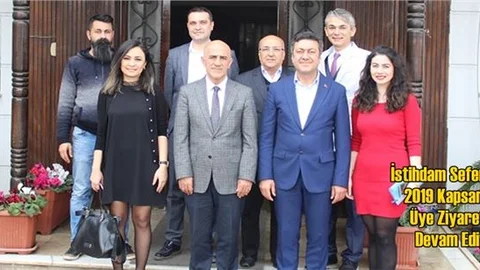 İstihdam Seferberliği 2019 Kapsamında Üye Ziyaretleri Devam Ediyor