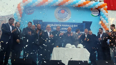 Mersin Akdeniz’de Görkemli Toplu Açılış Töreni