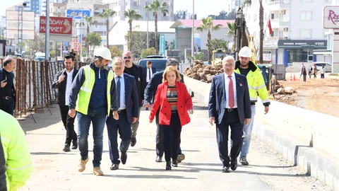 Mersin'de Yapımı Devam Eden Kuvayi Milliye Katlı Kavşağı’nın %70’i Tamamlandı