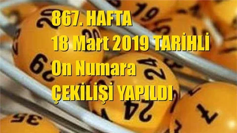 On Numara Sonuçları 18 Mart 2019 Tarihli Kazandıran Sayılar