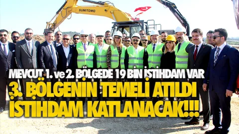 MTOSB 3. Bölgenin Temeli Atıldı