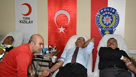 Mersin Emniyetinden Kan Bağışı