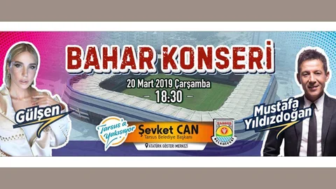 Gülşen ve Mustafa Yıldızdoğan Bahar Konseri Verecek