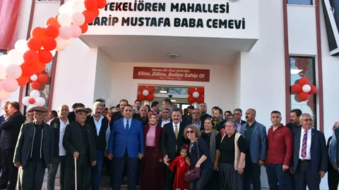 Törenle İbadete Açıldı