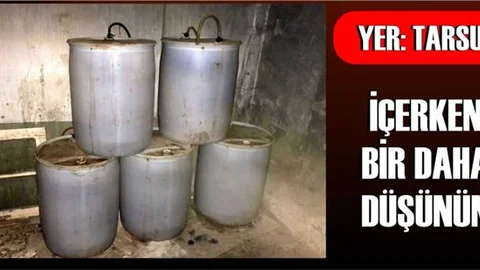 Mersin'de Tarsus'ta Şarabı Ahırın İçerisinde Üretmişler