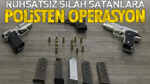 Ruhsatsız Silah Satanlara Operasyon