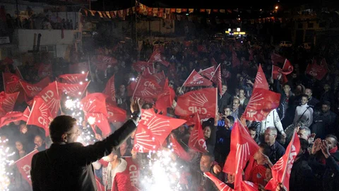 Mersin'in Silifke İlçesi Tosmurlu, Say ve Sarıcalar Mahallelerinde CHP Coşkusu
