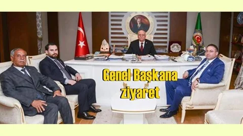 Tarsus Ziraat Odası Başkanı Veyis Avcı, Genel Başkanı Ziyaret Etti