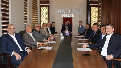 Tarsus Ticaret Borsası Mart Ayı Olağan Meclis Toplantısı Gerçekleşti