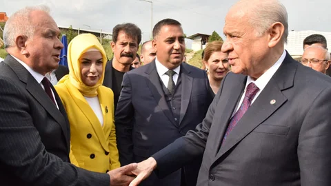 Erdemli, Türkmen Beyini Karşıladı