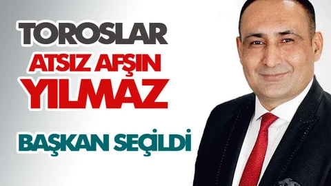 MHP Toroslar Belediye Başkan Adayı Atsız Afşın Yılmaz Kazandı