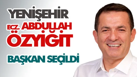 CHP Yenişehir Belediye Başkan Adayı Ecz. Abdullah Özyiğit Kazandı