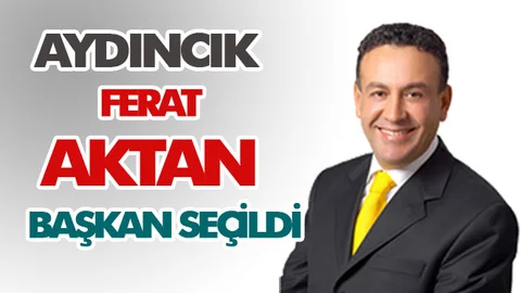 AK Parti Aydıncık Belediye Başkan Adayı Ferat Aktan Kazandı