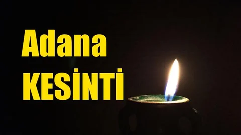 Adana Elektrik Kesintisi 3 Nisan Çarşamba