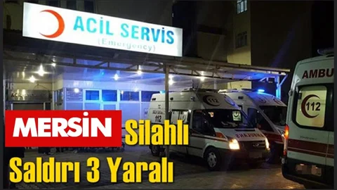 Silahlı Saldırı 3 Kişi Yaralandı