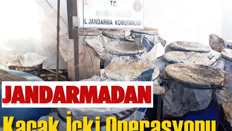 Kaçak İçki Operasyonu 3 Bin Litre Yakalandı