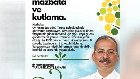 Başkan Dr. Bozdoğan’dan Örnek Davranış