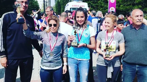 Tarsuslu Milli Atlet Nursel Karataş, Adana’da 1'ncilik Aldı