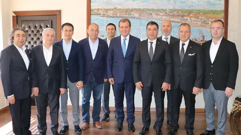 Tarsus TSO Heyetinden, Büyükşehir Başkanı Seçer'e Hayırlı Olsun Ziyareti