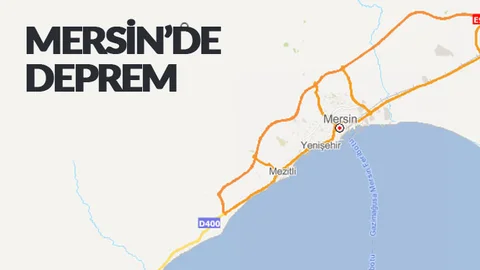 Mersin'in Mezitli İlçesinde 2.1 Büyüklüğünde (Küçük) Deprem Meydana Geldi