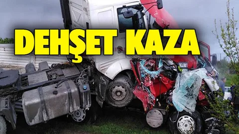 Görenleri Dehşete Düşüren Kaza