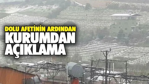 Kurumdan Açıklama Geldi