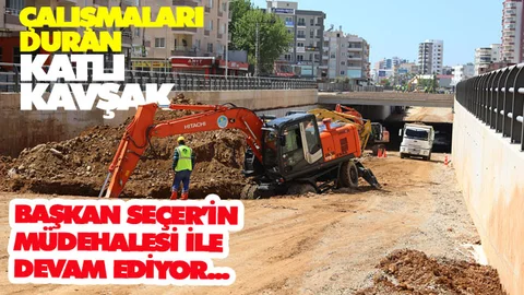 Başkan Seçer'in Müdahalesi İle İnşaat Devam Ediyor