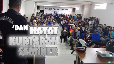 Jandarma'dan Hayat Kurtaran Seminer