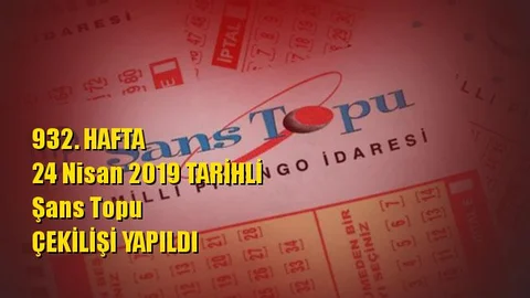 Şans Topu Sonuçları 24 Nisan 2019 Tarihli Kazandıran Sayıları Bilen 1 Kişi, Kupon Zonguldak’tan Oynanmış