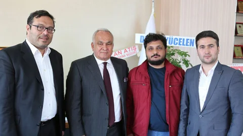 Başkan Mükerrem Tollu'ya Hayırlı Olsun Ziyareti