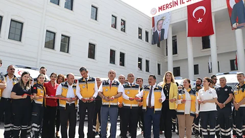 Tarsus’a 2 Adet Yeni Ambulans Geldi