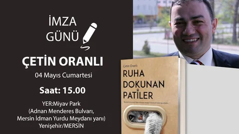 Çetin Oranlı'nın İmza Günü