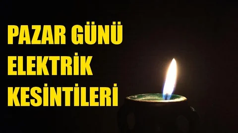 Mersin Elektrik Kesintisi 5 Mayıs Pazar