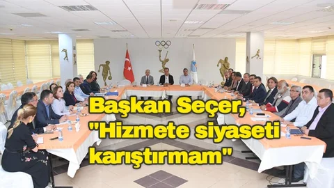 Başkan Seçer A Takımı İle Bir Araya Geldi