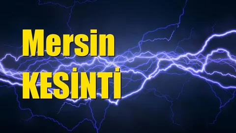 Mersin Elektrik Kesintisi 8 Mayıs Çarşamba