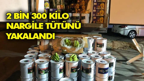 Mersin'de Muz Kolilerinin Arasından 2.3 Ton Gümrük Kaçağı Nargile Tütünü Çıktı