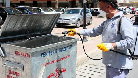 Büyükşehir Haşere İle Mücadele Ediyor!