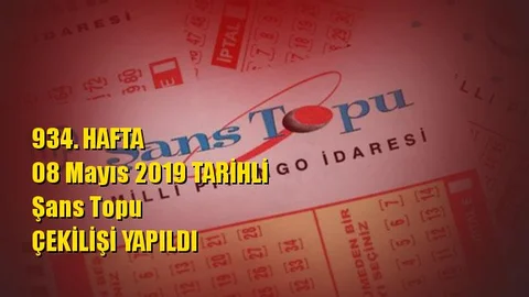 08 Mayıs Şans Topu Çekilişi Yapıldı