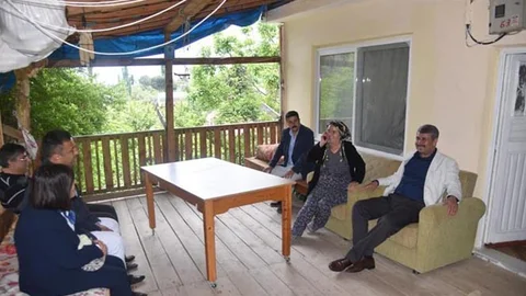 Başkan Hidayet Kılınç Şehit Anneleri Ziyaret Etti