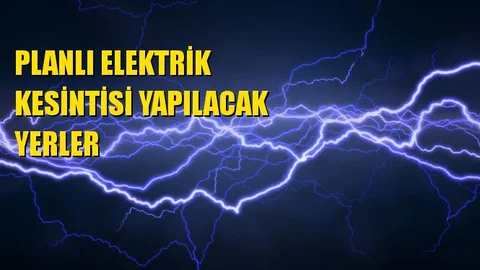 Mersin'de Planlı Kesinti Yapılacak Yerler