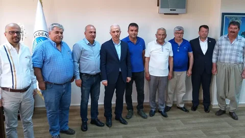 Mersin Akdeniz Ziraat Odası’ndan Başkan Gültak’a Hayırlı Olsun Ziyareti