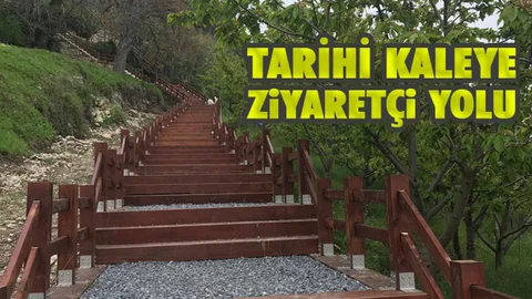 Bin 500 Metrelik Tarihi Kaleye Ziyaretçi Yolu