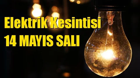 Mersin Elektrik Kesintisi 14 Mayıs Salı