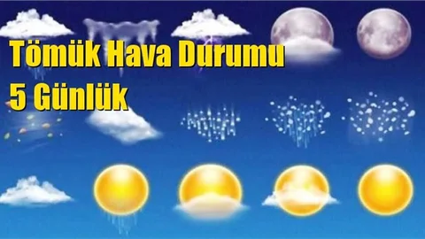 Tömük Hava Durumu 5 Günlük